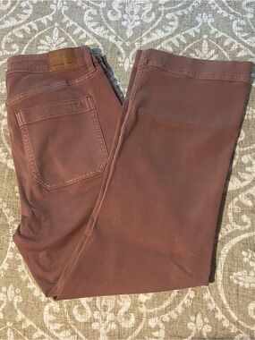 American Eagle Outfitters Boot Cut Pants in Dusty Rose
